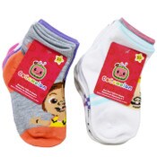 Wholesale - 5pk 2T-4T RAINBOW COCOMELON NS SOCKS C/P 60